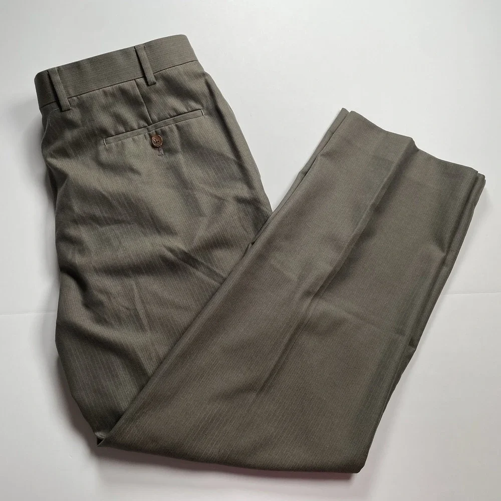 Ralph Ralph Lauren‎ Men's Dress Pants 36x29 (35x28) Herringbone Pattern